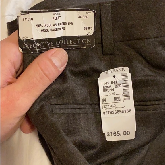 NWT Jos A Bank Exec Collection Dress Pants sz 44R - Picture 8 of 8